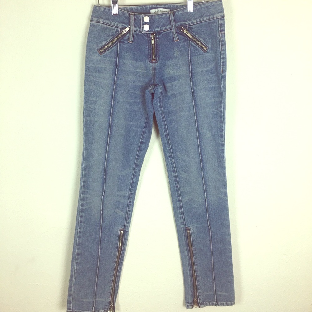 Vintage Jill Stuart Jeans With Zippers